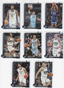 2025-26 TOPPS BASKETBALL MEMPHIS GRIZZLIES TEAM SET WITH ROOKIE- 10 CARDS - Picture 1 of 2