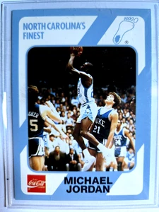 1989 Collegiate Collection North Carolina's Finest - Michael Jordan #14 Rare HOF - Imagen 1 de 6