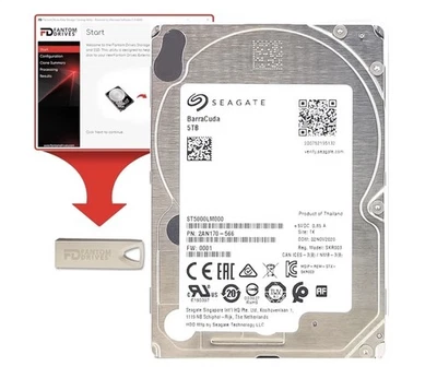 Fantom Drives 5TB Hard Drive Upgrade Kit with Seagate Barracuda ST5000LM000 2.5" - Image 1 of 4