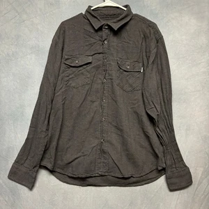 Trinity Collective Shirt Button Down XXL Herringbone Grunge Skater Casual Comfy - Picture 1 of 9