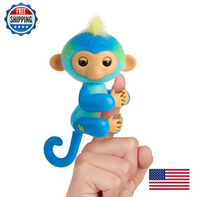 Fingerlings Interactive Baby Monkey Toy - 70+ Sounds & Reactions New 2023
