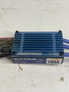 Hobbywing Platinum Pro 100A Regler. KOSTENLOSER VERSAND  - Bild 1 von 5