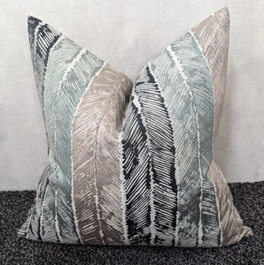 18 Zoll x 18 Zoll Harlekin Walchia Indigo Himmel Muschel Kissenbezug 45 x 45 cm - Bild 1 von 9