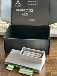 ATARI 65/130 XE memory extension 512 KB RAMBO memory upgrade with ECI port - Zdjęcie 1 z 5