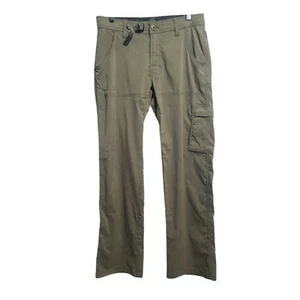 Prana olivgrüne Zionshose mit Gürtel 30 x 30 - Bild 1 von 4
