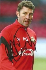 DONCASTER: PAUL GERRARD SIGNED 6x4 ACTION PHOTO+COA - Picture 1 of 1