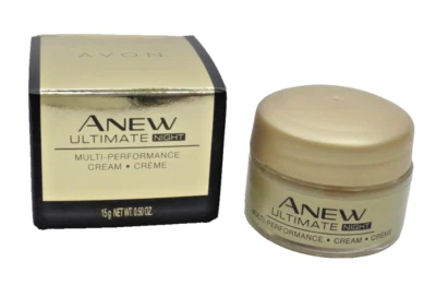 Avon Anew Ultimate Night Multi-Performance Cream 15g 0.5 oz Sealed New Old Stock - Image 1 of 3
