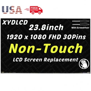 23.8" for HP 24-DF0526LA 24-DF0527LA 24-DF1022NW All-in-One LCD Non-Touch Screen - Picture 1 of 6