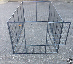 KT6 Giant Puppy Run System Galvanised