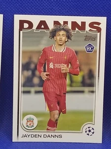 2025 Topps Flagship SOCCER JAYDEN DANNS RC AA3676 - Picture 1 of 1