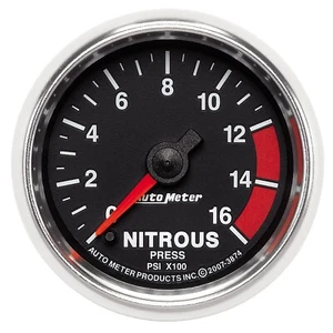AutoMeter 3874 GS Electric Nitrous Pressure Gauge - Bild 1 von 6