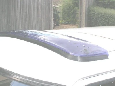 SAAB 900 CLASSIC SAAB 9000 TECHO CORREDIZO VISERA DEFLECTOR MOLDURA DE GOMA - NUEVO Foto 1 de 2