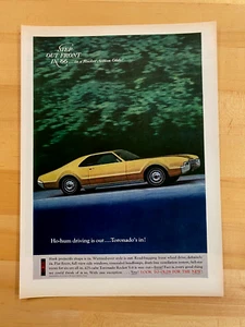 1965 Vintage Print Ad Oldsmobile Toronado - Picture 1 of 1