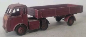 VINTAGE DINKY TOYS 421 HINDLE SMART HELECS DIECAST ARTICULATED TRUCK BR MAROON - Imagen 1 de 6