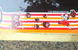 DONKEY KONG NOS MONITOR PLEXI COVER-ORIGINAL-NOT A COPY-Nintendo-L@@K! - Picture 1 of 5