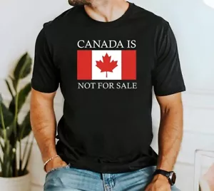 Canada is Not For Sale Short Sleeve T-Shirt S92981 - Picture 1 of 5