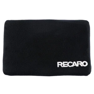 1X Almohadilla de afinación lumbar de algodón negro RECARO para asiento de cubo cojín de descanso lumbar - Imagen 1 de 5
