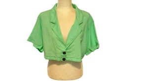 Free People Honeydew Cropped Top. New With Tickets. Size Large. - Picture 1 of 4