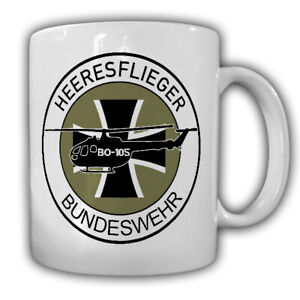 Heeresflieger BW Bell UH 1 Heer BW Bückeburg Fritzlar Wappen - Tasse #18094