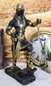 Ägyptische 100% Echt Bronze Anubis - Sammlerstück Figur Statue Skulptur