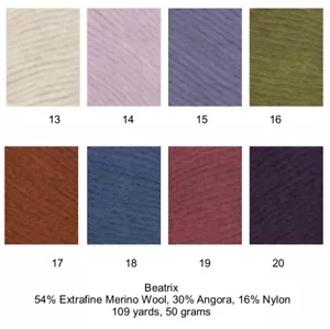 CLEARANCE: Beatrix Bulky Yarn from Juniper Moon Farms; 5 Colors Available - Picture 1 of 20