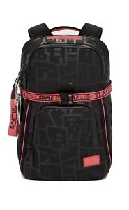 Tumi STAPLE Backpack Carryon Bag Black Red   NEW