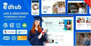 Edhub Education WordPress Theme | Education WP - Picture 1 of 1