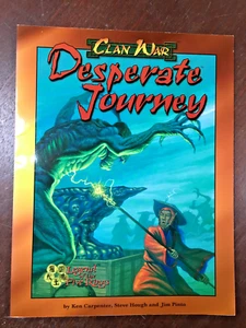 Clan War, Desperate Journey Manual, 2000, Five Rings - Picture 1 of 5