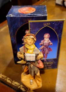 Neu Lukas der Musiker Weihnachten Erbstück Krippenfigur Fontaninni von Roman 5" - Bild 1 von 12