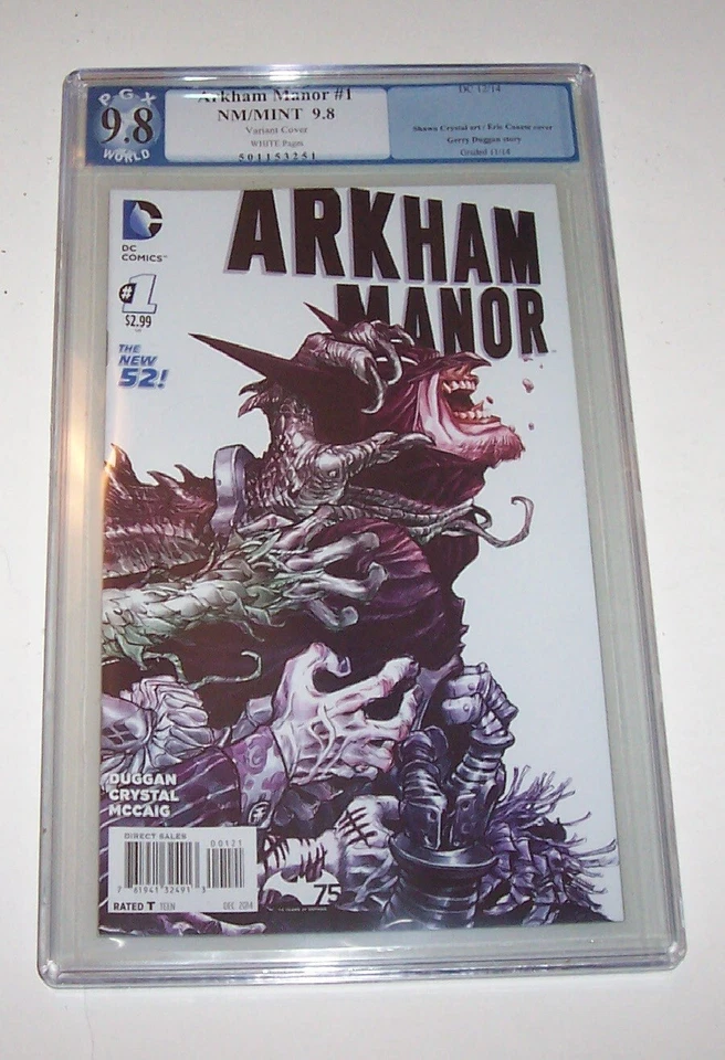 Arkham Manor #1 - DC 2014 Modern Age Variant Issue  - PGX NM/MT 9.8 - Image 1 of 1