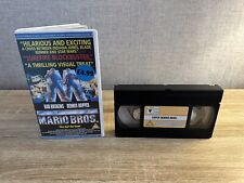 Super Mario Bros. VHS PAL (1993) Beautiful ex-Rental Plus DVD R1 Nintendo  Movie