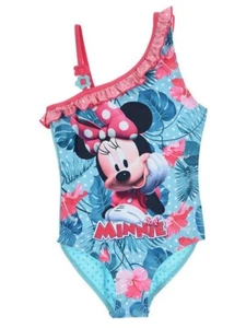 Girls Disney Minnie Mouse One Piece Swimsuits ER1800 - Picture 1 of 4