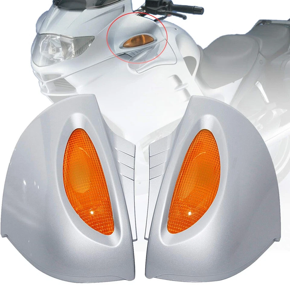  Espejos retrovisores con señal de giro izquierda + derecha para BMW R1100RT R1100 RTP R1150 R Foto 1 de 4