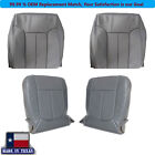 2011 2012 2013 2014 Ford F250 F350 Xl Work Truck Full Front Set Gray Seat Covers