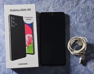 Samsung Galaxy A52s 5G SM-A526B/DS 128GB Schwarz OVP - Bild 1 von 5