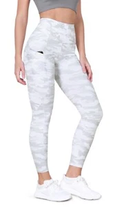 Women's High Waisted 7/8 Yoga Leggings with Pockets 25" Inseam Tummy Control ... - Picture 1 of 6