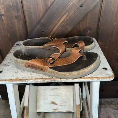 Женские повседневные сандалии-стринги Mephisto Helen кожа шлепанцы размер 38 7,5 США - Изображение 1 из 4