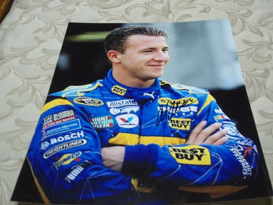 FOTO FIRMADA POR AJ ALLMENDINGER MEJOR COMPRA 11X14 CON CERTIFICADO DE AUTENTICIDAD Foto 1 de 1