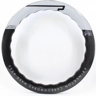 2Pcs 700C Wave Road Bike Carbon Bicycle Clincher Tubeless Disc Brake Wheel Rim - Image 1 of 4