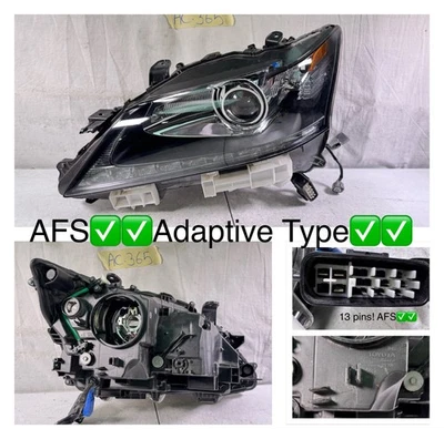 Faro izquierdo adaptable 13 pines OEM 2013 2014 2015 Lexus GS350 GS450h xenón Foto 1 de 4