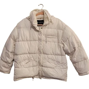 Guess White Down Mix Puffer Jacket Medium - Bild 1 von 10