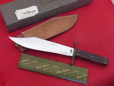 Cuchillo de hoja fija KA-BAR Kabar USA J Bowie como nuevo en caja Foto 1 de 4