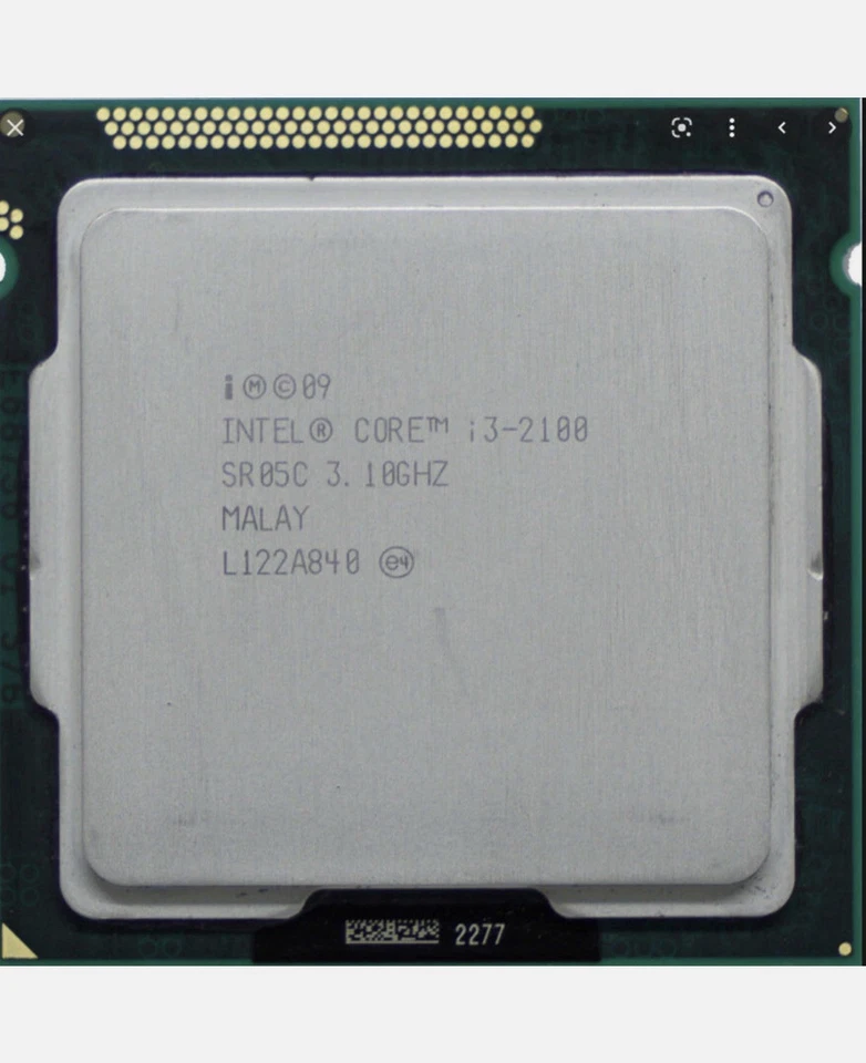 Intel Core i3-2100 - 3.1 GHz Dual-Core (CM8062301061600) Processor - Image 1 of 1