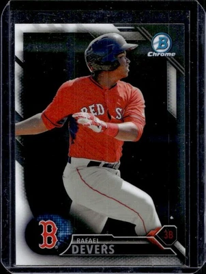 2016 Bowman Draft Рафаэль Деверс Chrome Prospect #BDC-160 Red Sox - Изображение 1 из 2