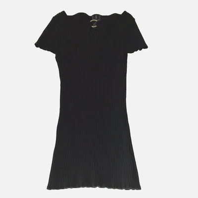 De colección INC Top Petites Pequeño Negro Seda Salir Motociclista Goth Rave Club Años 90 Y2K Foto 1 de 4