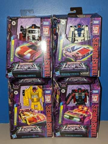 Transformers Legacy STUNTICONS : Dragstrip, Wildrider, Dead End, Breakdown Cover