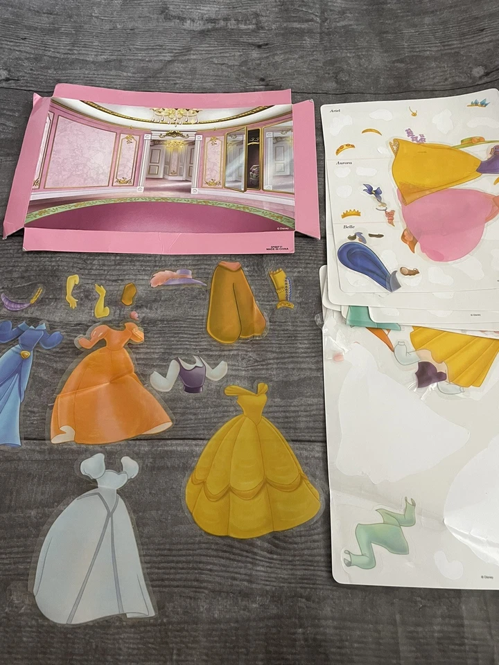 Colorform Style Disney Princess Outfits SEE NOTES - Image 1 of 1