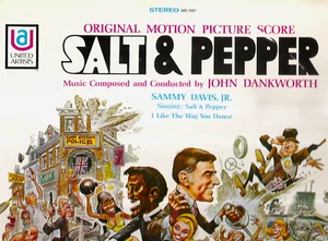 (MTI) SALT & PEPPER - Sammy Davis, Jr. & Peter Lawford 1968 OST Stereo LP (SS) - Picture 1 of 1