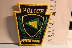 police patch  BRENTWOOD POLICE PENNSYLVANIA - Picture 1 of 1