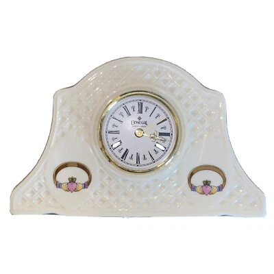 DONEGAL IRLANDA REPISA IRLANDESA ESCRITORIO ESTANTE RELOJ CLADDAGH ANILLO PARIAN CHINA MARFIL  Foto 1 de 4